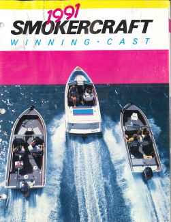 1991 Smoker Craft All Boats Catalog Cover